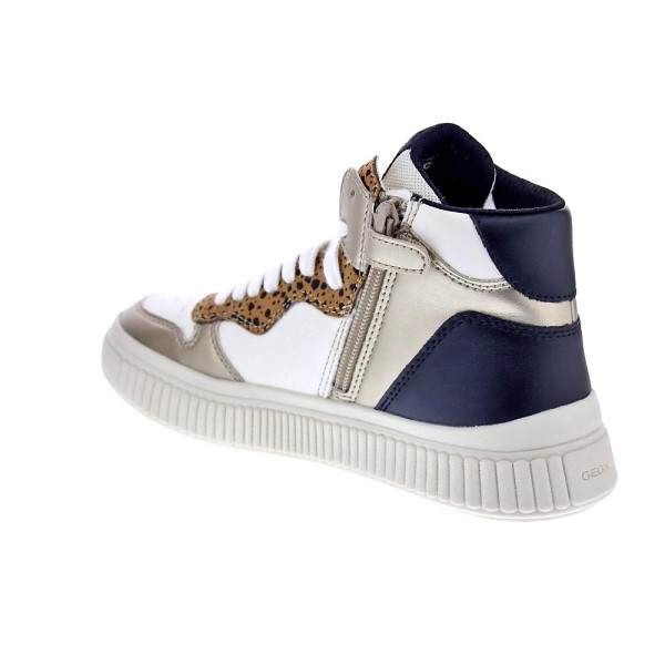 Zapatillas botas Geox zapatos Niña modelo Laquinny Beige 