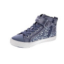 Zapatillas botas Geox zapatos Niña modelo Kalispera Gris 