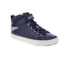 Zapatillas botas Geox zapatos Niña modelo Kalispera Negro 