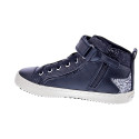 Zapatillas botas Geox zapatos Niña modelo Kalispera Negro 