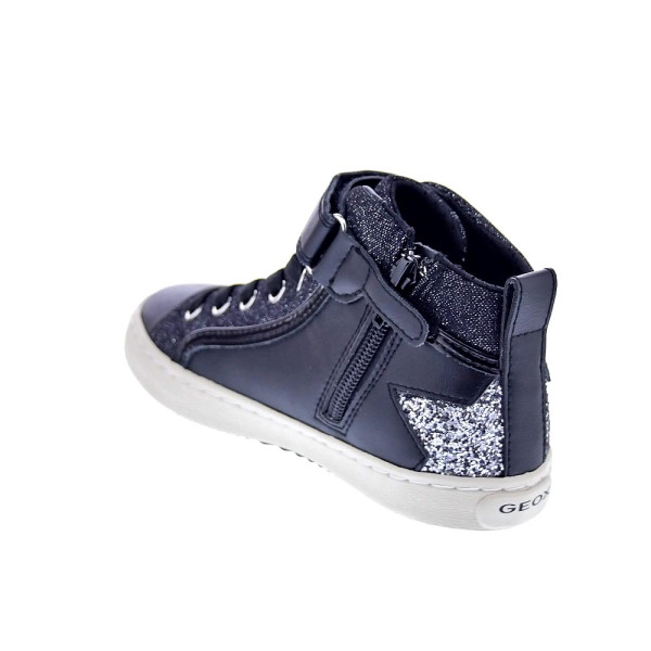 Zapatillas botas Geox zapatos Niña modelo Kalispera Negro 