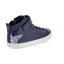Zapatillas botas Geox zapatos Niña modelo Kalispera Negro 