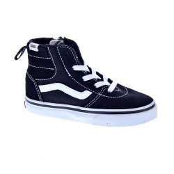 Zapatillas botas Vans zapatos Niña modelo Ashwood Hi Decon Negro Cremallera 2