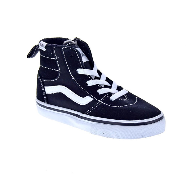 Zapatillas botas Vans zapatos Niña modelo Ashwood Hi Decon Negro Cremallera