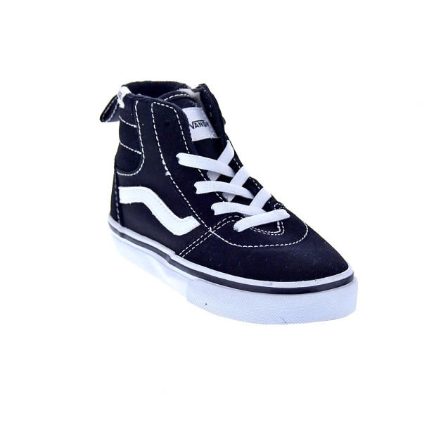 Zapatillas botas Vans zapatos Niña modelo Ashwood Hi Decon Negro Cremallera