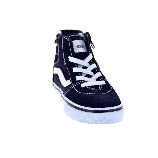 Zapatillas botas Vans zapatos Niña modelo Ashwood Hi Decon Negro Cremallera