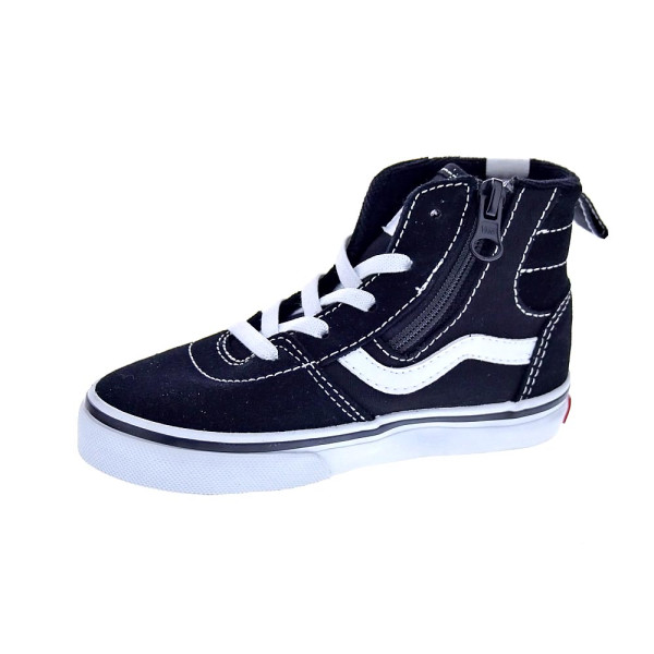 Zapatillas botas Vans zapatos Niña modelo Ashwood Hi Decon Negro Cremallera