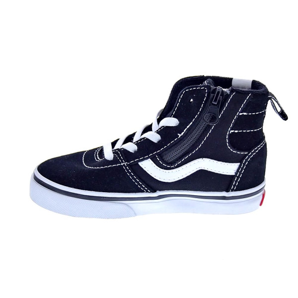 Zapatillas botas Vans zapatos Niña modelo Ashwood Hi Decon Negro Cremallera