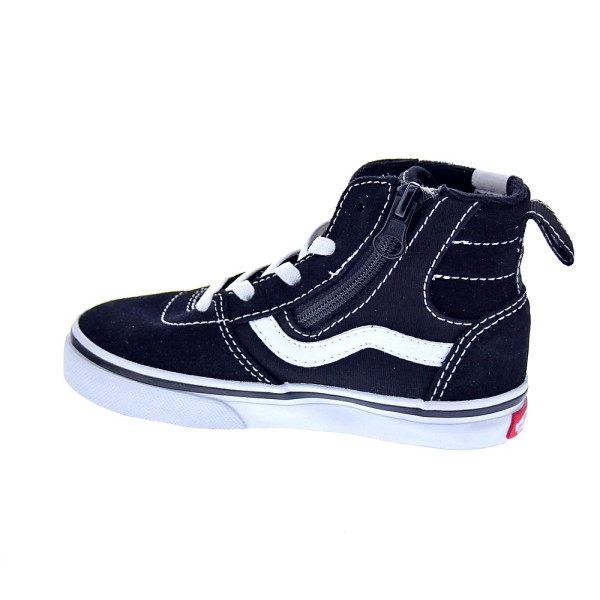 Zapatillas botas Vans zapatos Niña modelo Ashwood Hi Decon Negro Cremallera
