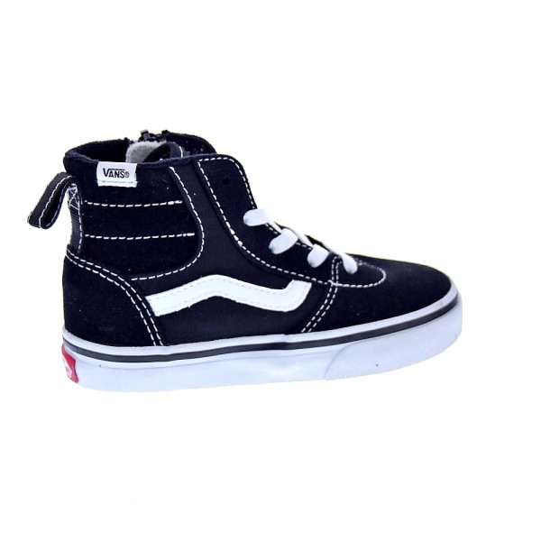 Zapatillas botas Vans zapatos Niña modelo Ashwood Hi Decon Negro Cremallera