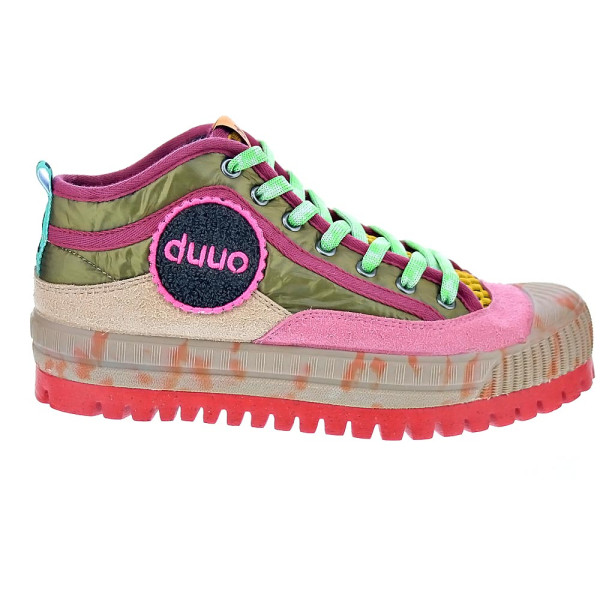 Zapatillas botas Duuo zapatos Mujer modelo Col Cover Folck PLus 84 Beige Cordón