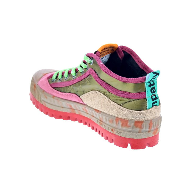 Zapatillas botas Duuo zapatos Mujer modelo Col Cover Folck PLus 84 Beige Cordón