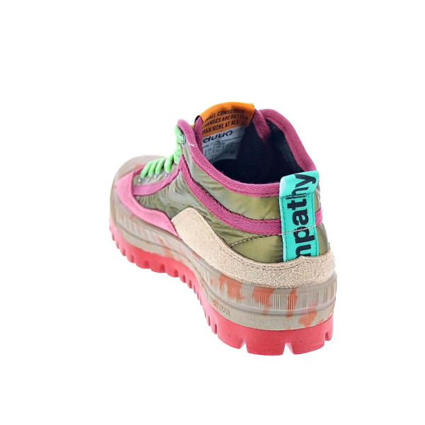 Zapatillas botas Duuo zapatos Mujer modelo Col Cover Folck PLus 84 Beige Cordón