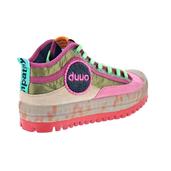 Zapatillas botas Duuo zapatos Mujer modelo Col Cover Folck PLus 84 Beige Cordón