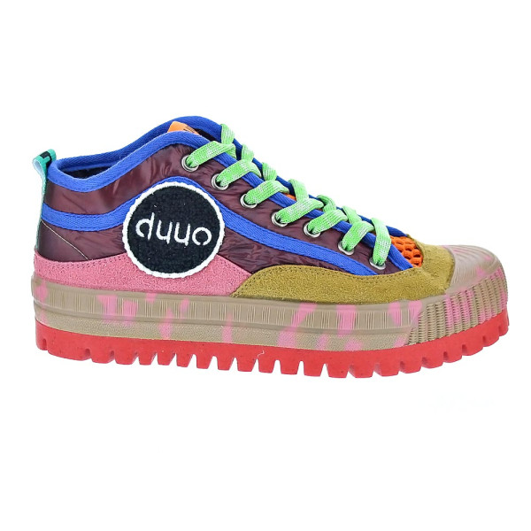 Zapatillas botas Duuo zapatos Mujer modelo Col Vover Folck PLus 84 Beige Cordón