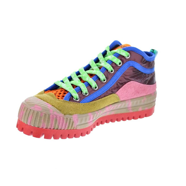 Zapatillas botas Duuo zapatos Mujer modelo Col Vover Folck PLus 84 Beige Cordón