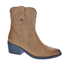 Botines Mtng zapatos Mujer modelo Tanubis Marrón  2