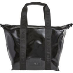 Zapatillas Pepe Jeans zapatos Mujer modelo Bolso Chelsea Glossy Negro  2