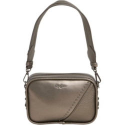 Zapatillas Pepe Jeans zapatos Mujer modelo Bolso Keyra Metallic Plata  2