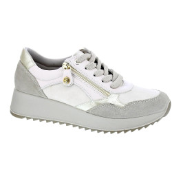 Zapatillas Imac zapatos Mujer modelo 858250 Beige Cordón 2