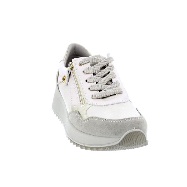 Zapatillas Imac zapatos Mujer modelo 858250 Beige Cordón