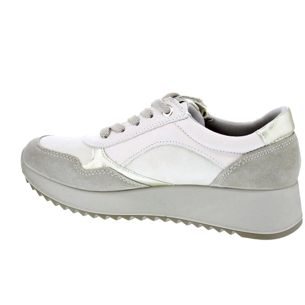 Zapatillas Imac zapatos Mujer modelo 858250 Beige Cordón