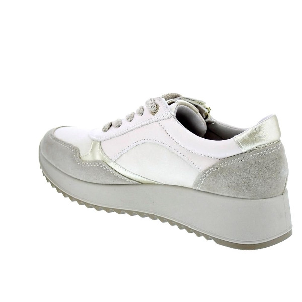Zapatillas Imac zapatos Mujer modelo 858250 Beige Cordón