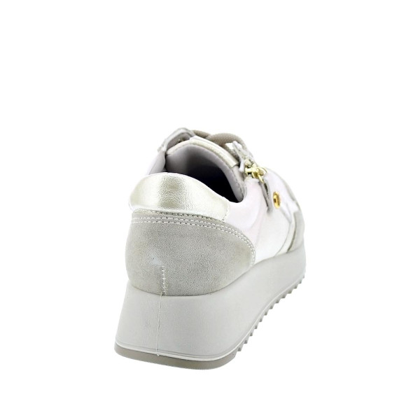 Zapatillas Imac zapatos Mujer modelo 858250 Beige Cordón