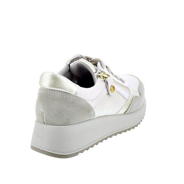 Zapatillas Imac zapatos Mujer modelo 858250 Beige Cordón