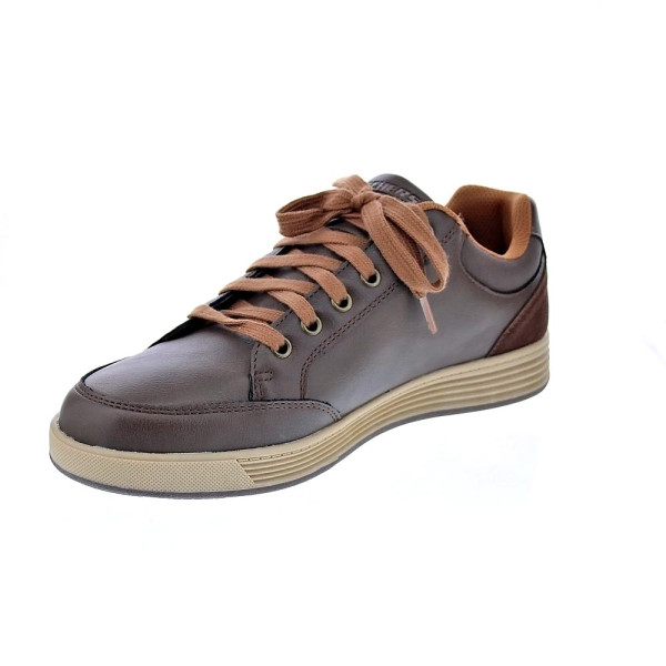 Zapatos Skechers zapatos Hombre modelo Street Wear Marrón Cordón