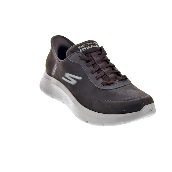 Zapatillas Skechers zapatos Hombre modelo Slip-ins Go Walk Marrón Elástico