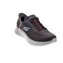 Zapatillas Skechers zapatos Hombre modelo Slip-ins Go Walk Marrón Elástico