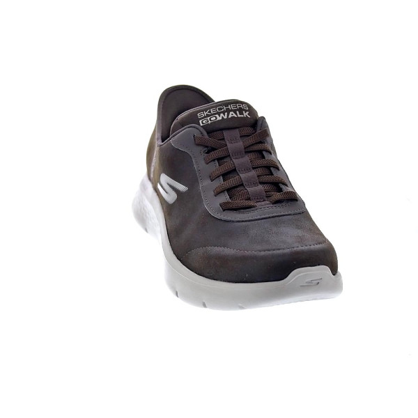 Zapatillas Skechers zapatos Hombre modelo Slip-ins Go Walk Marrón Elástico