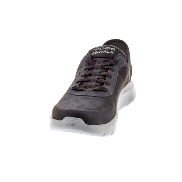 Zapatillas Skechers zapatos Hombre modelo Slip-ins Go Walk Marrón Elástico