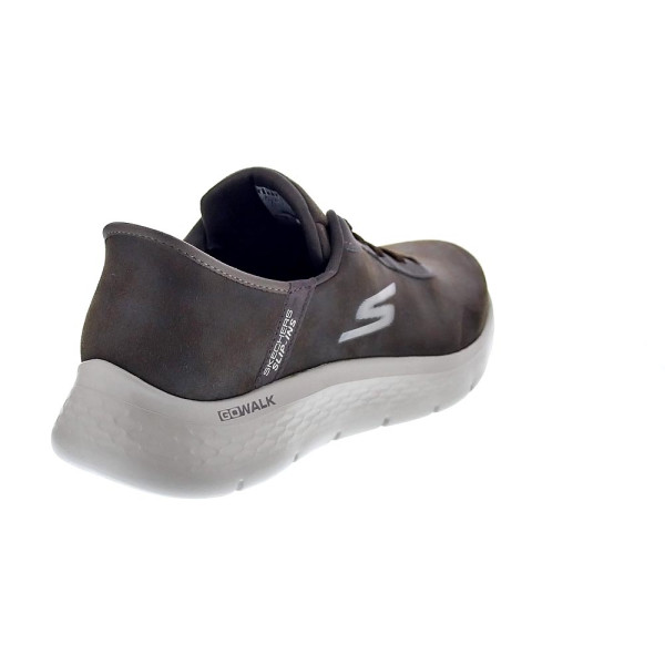 Zapatillas Skechers zapatos Hombre modelo Slip-ins Go Walk Marrón Elástico