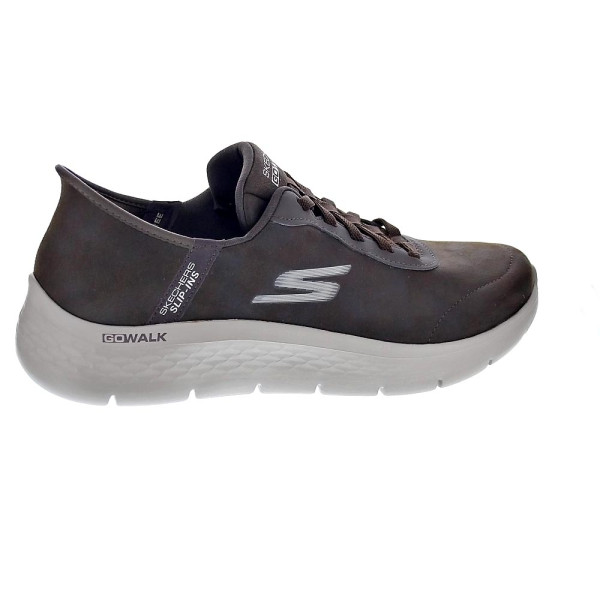 Zapatillas Skechers zapatos Hombre modelo Slip-ins Go Walk Marrón Elástico