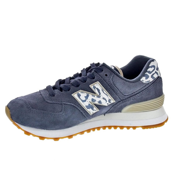 Zapatillas New Balance zapatos Mujer modelo WL574 XE2 Gris Cordón