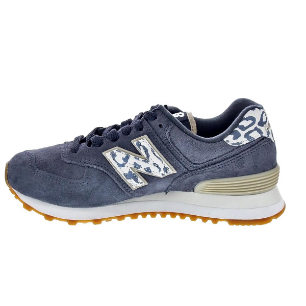 Zapatillas New Balance zapatos Mujer modelo WL574 XE2 Gris Cordón