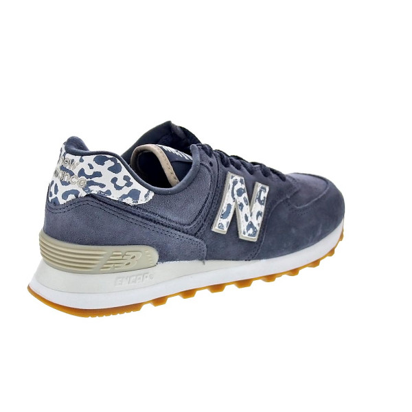 Zapatillas New Balance zapatos Mujer modelo WL574 XE2 Gris Cordón