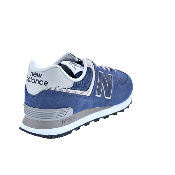 Zapatillas New Balance zapatos Hombre modelo ML574 Azul Cordón