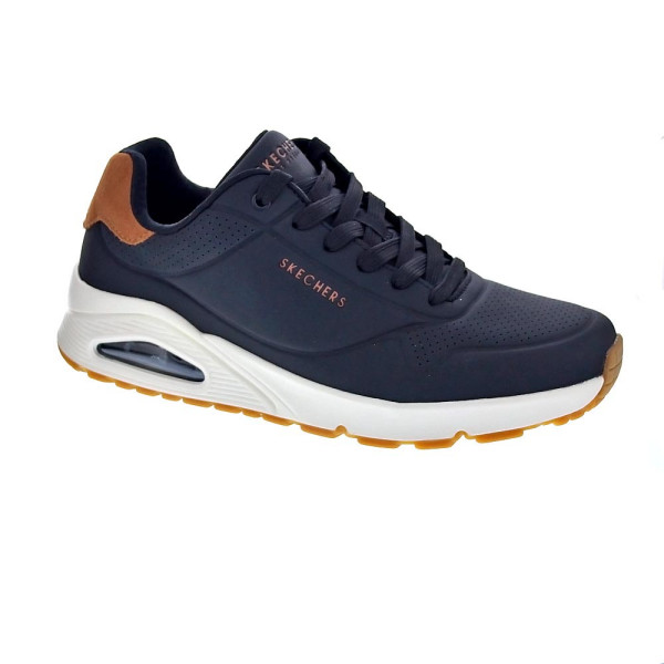 Zapatillas Skechers zapatos Hombre modelo Uno Suited On Air Negro 