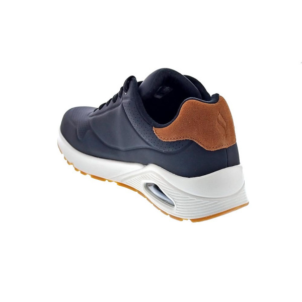 Zapatillas Skechers zapatos Hombre modelo Uno Suited On Air Negro 
