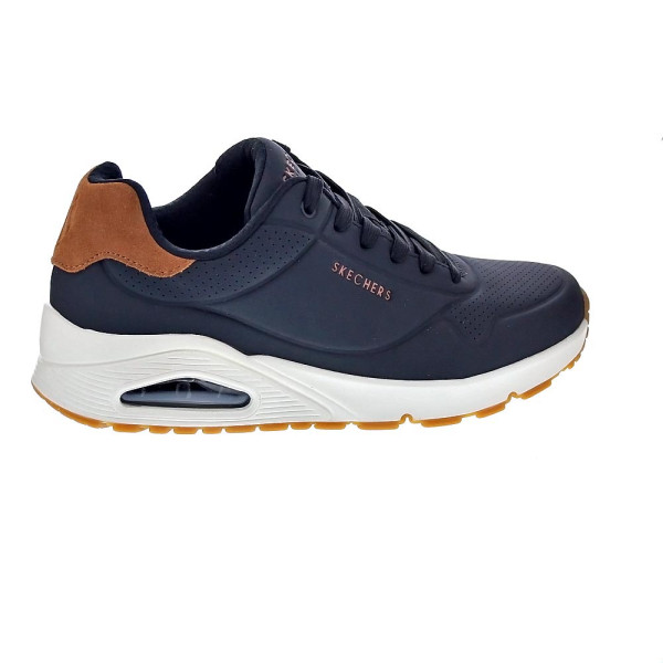 Zapatillas Skechers zapatos Hombre modelo Uno Suited On Air Negro 