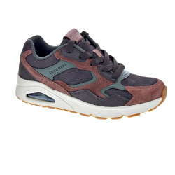 Zapatillas Skechers zapatos Hombre modelo Uno Living On Air Marrón Cordón 2