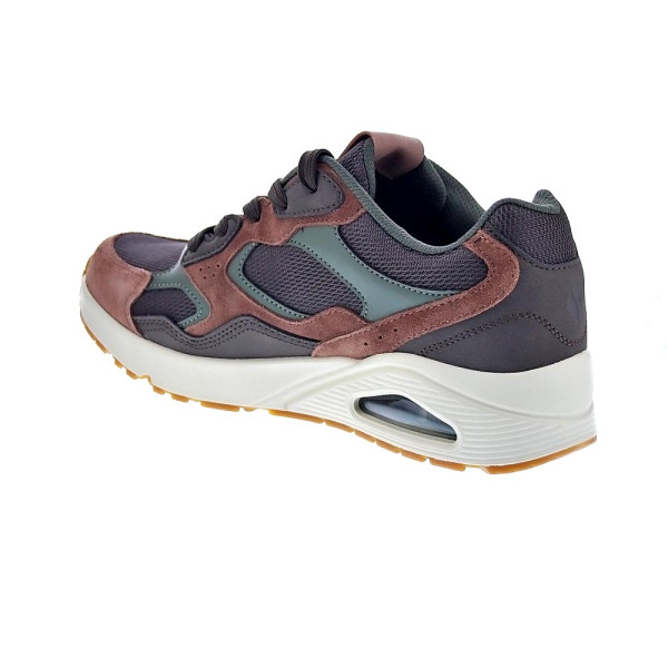 Zapatillas Skechers zapatos Hombre modelo Uno Living On Air Marrón Cordón