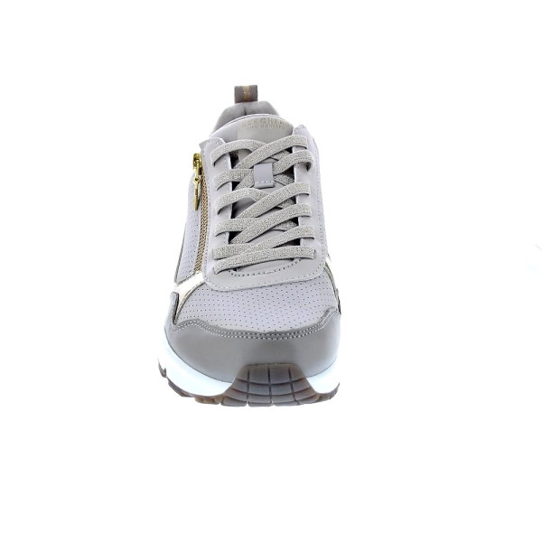 Zapatillas Skechers zapatos Mujer modelo Uno Metallic Sliders Beige Elástico