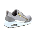 Zapatillas Skechers zapatos Mujer modelo Uno Metallic Sliders Beige Elástico