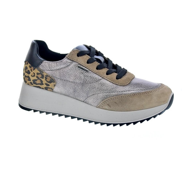 Zapatillas Imac zapatos Mujer modelo 858248 Beige Cordón