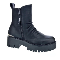 Botines Replay zapatos Mujer modelo Matt Block Negro Cremallera 2