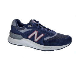 Zapatillas New Balance zapatos Hombre modelo MW880 Azul Cordón 2